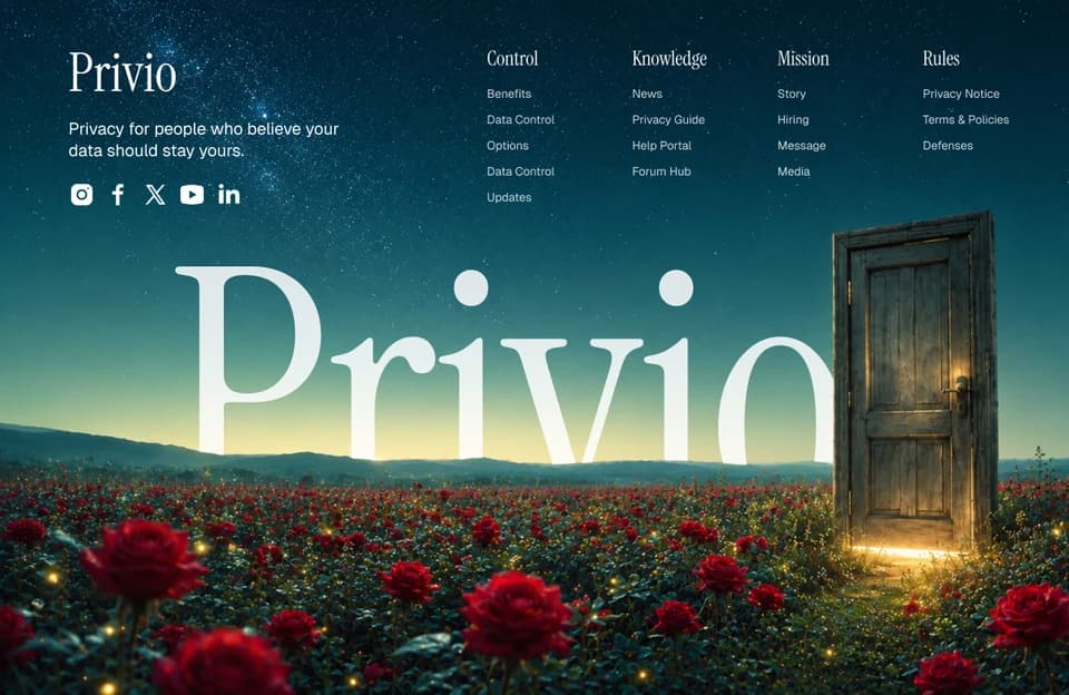 Website design from the Teal Sites showcase, preview 20