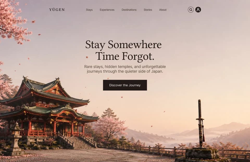 Website design from the Teal Sites showcase, preview 28